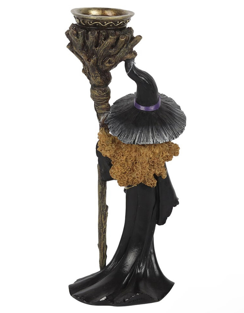 Witch with Staff Backflow Burner