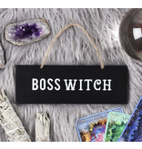 Boss Witch Wall Sign