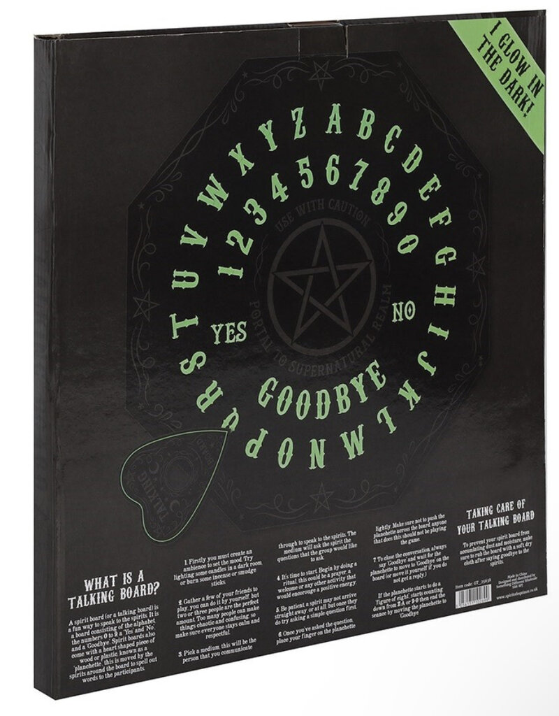 Glow in the Dark Spirit Board