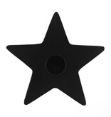 Black Star Spell Candle Holder