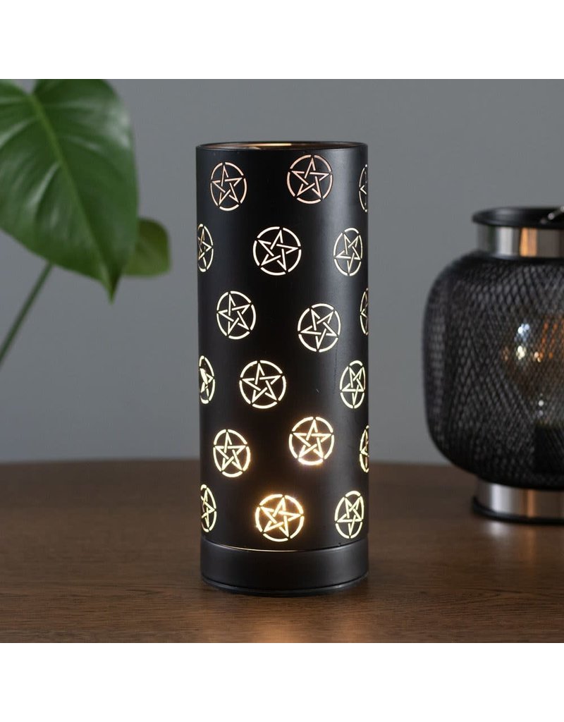 Black All Over Pentagram Electric Aroma Lamp