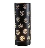 Black All Over Pentagram Electric Aroma Lamp