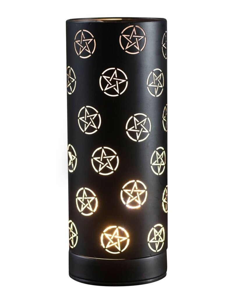Black All Over Pentagram Electric Aroma Lamp
