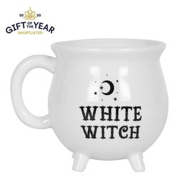 White Witch Cauldron Mug