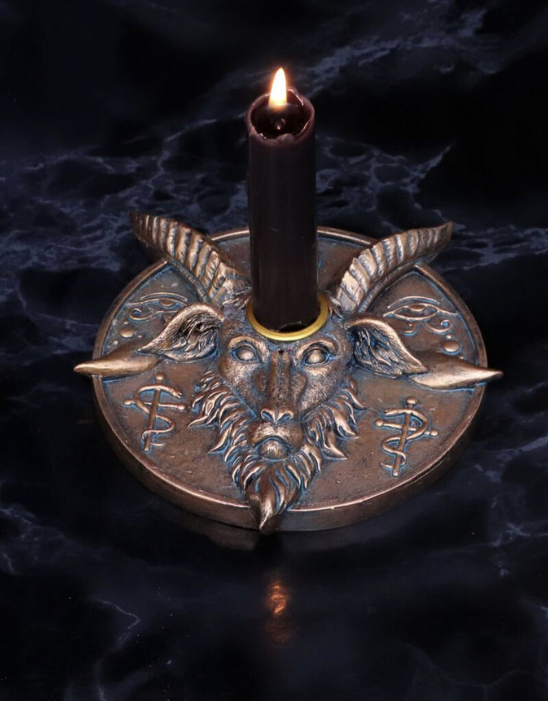 Nemesis Now Baphomet's Prayer Incense and Candle Holder 12.6cm