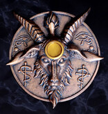 Nemesis Now Baphomet's Prayer Incense and Candle Holder 12.6cm