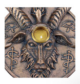 Nemesis Now Baphomet's Prayer Incense and Candle Holder 12.6cm