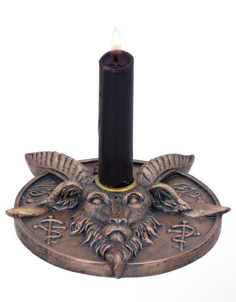 Nemesis Now Baphomet's Prayer Incense and Candle Holder 12.6cm