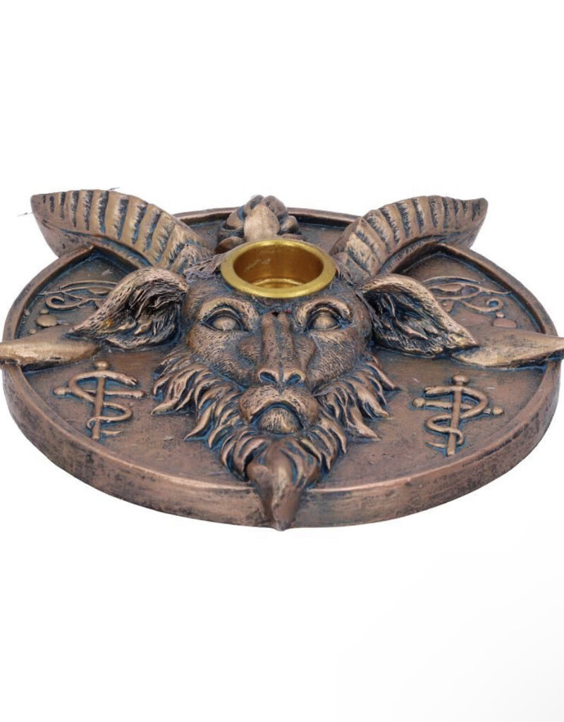 Nemesis Now Baphomet's Prayer Incense and Candle Holder 12.6cm