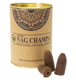 Backflow Cone Incense Nag Champa