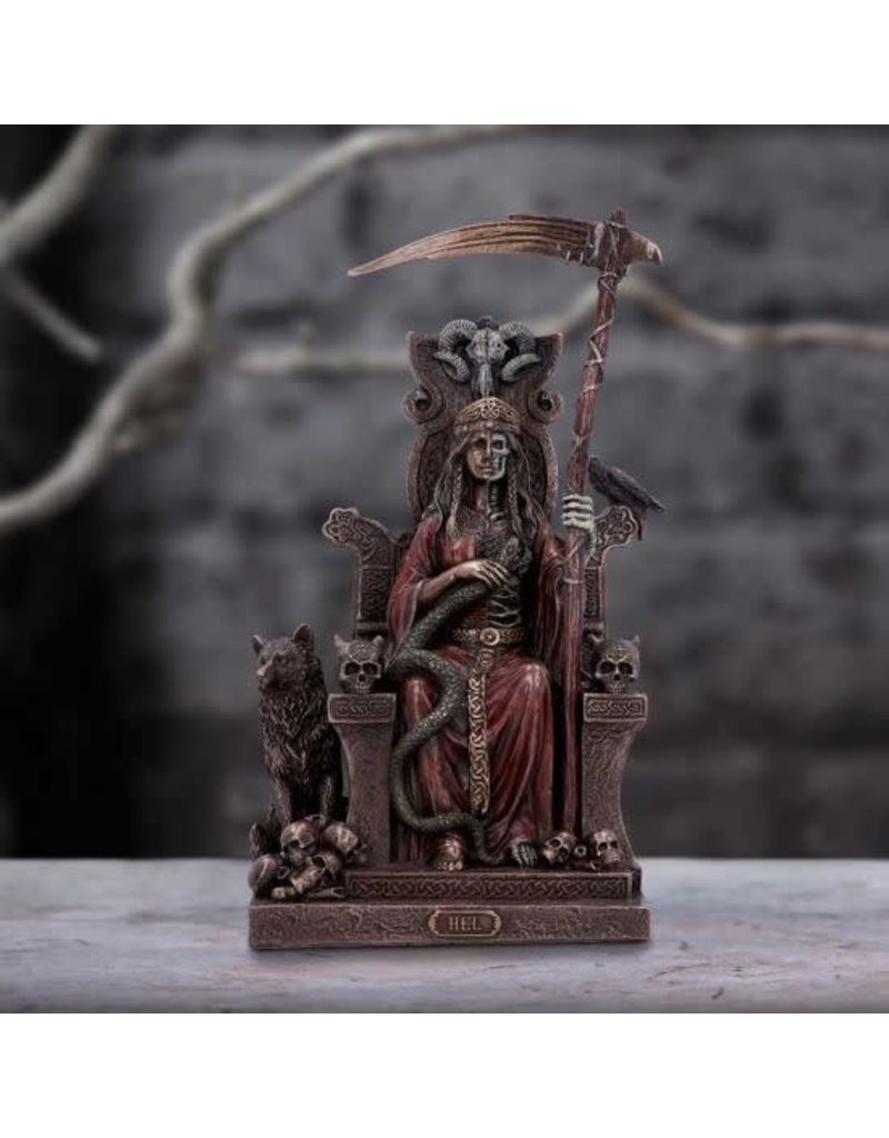Nemesis Now Hel The Two Faced Terror 23cm - Bronze