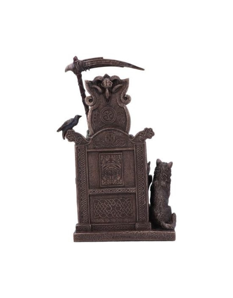 Nemesis Now Hel The Two Faced Terror 23cm - Bronze