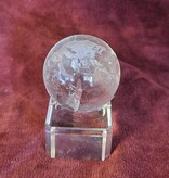 Clear Quartz with Occlusions Sphere - Gemstone CQ2