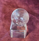 Clear Quartz with Occlusions Sphere - Gemstone CQ2