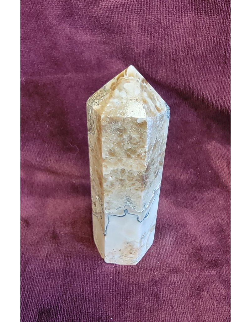 Chocolate Calcite Tower - 135g