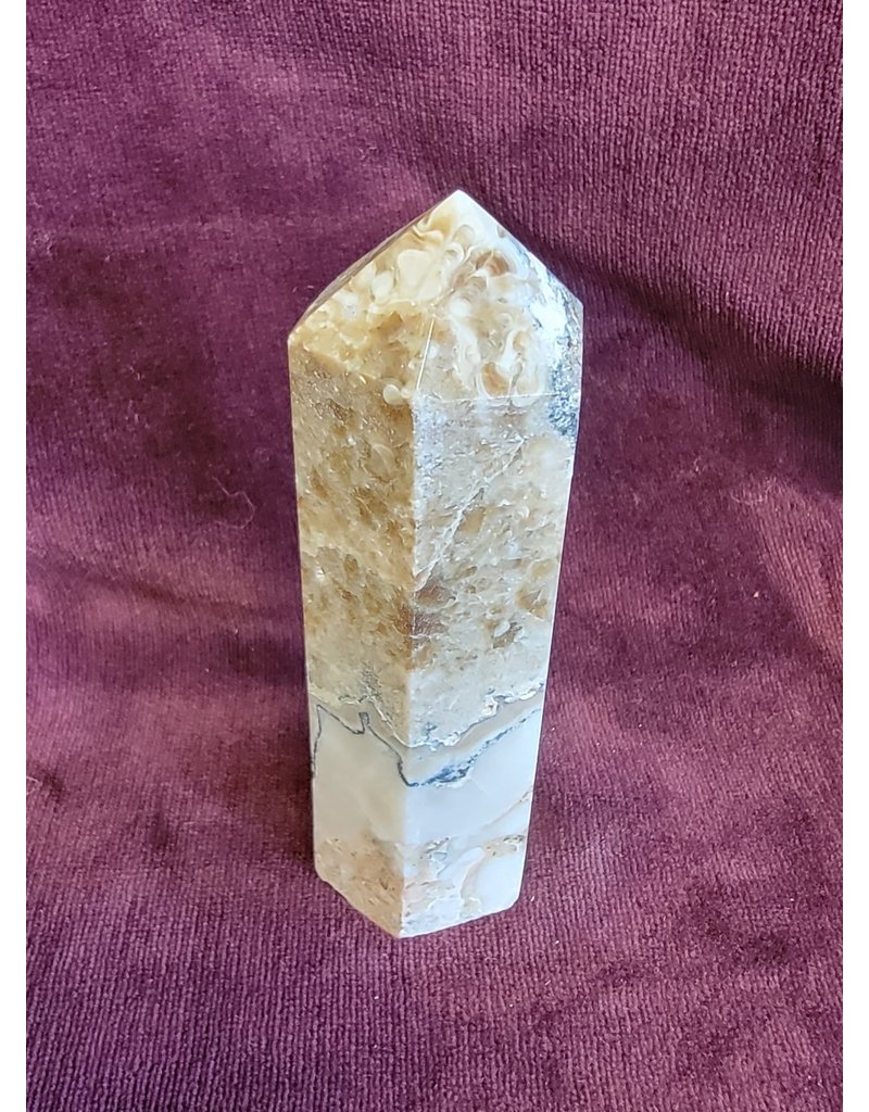 Chocolate Calcite Tower - 135g