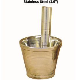 Stainless Steel Mortar and Pestle