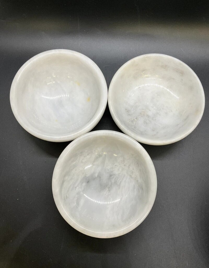White Onyx Bowl - Gemstone