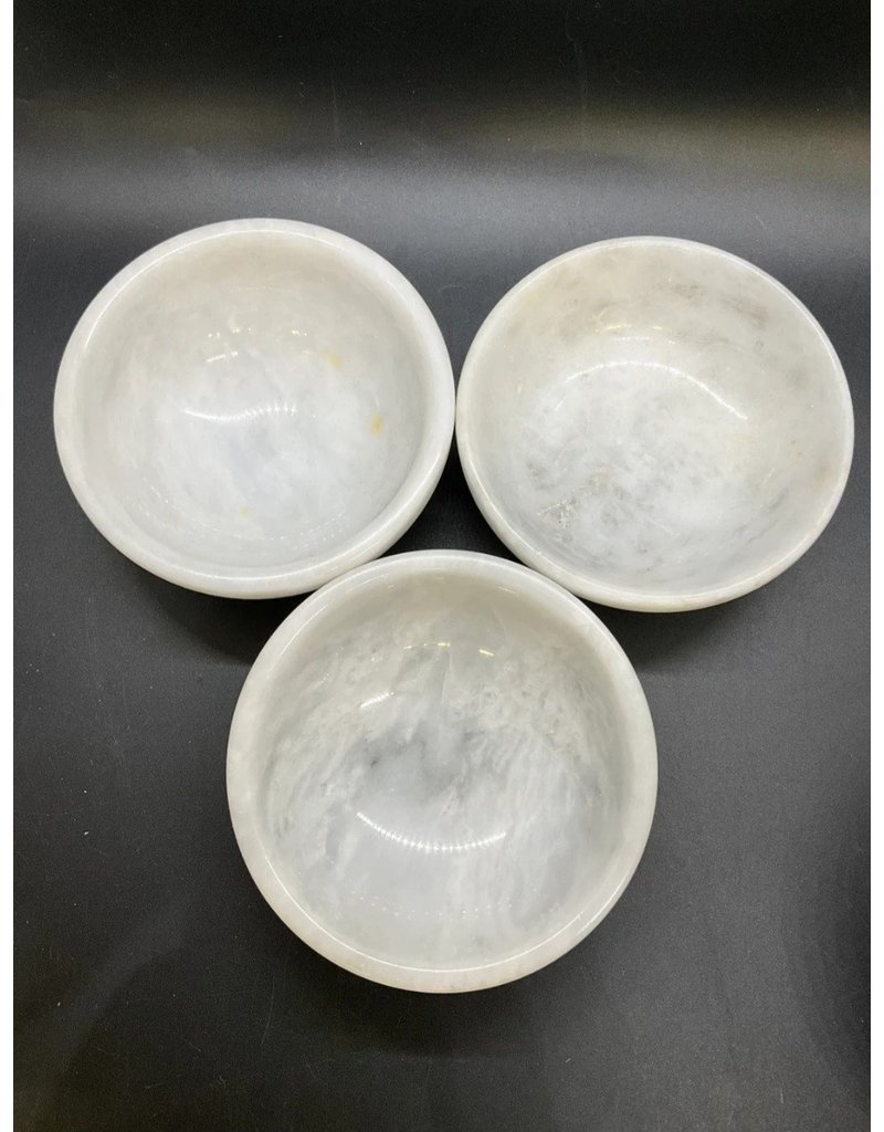 White Onyx Bowl - Gemstone