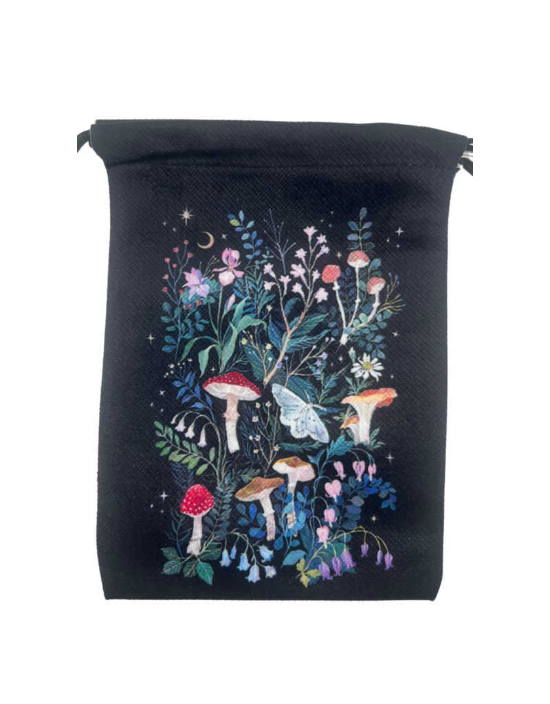 Mushroom and Butterfly - Tarot Card Bag