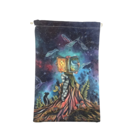 A Good Book  - Tarot Card Bag