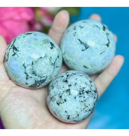 Rainbow Moonstone  Sphere - 188g