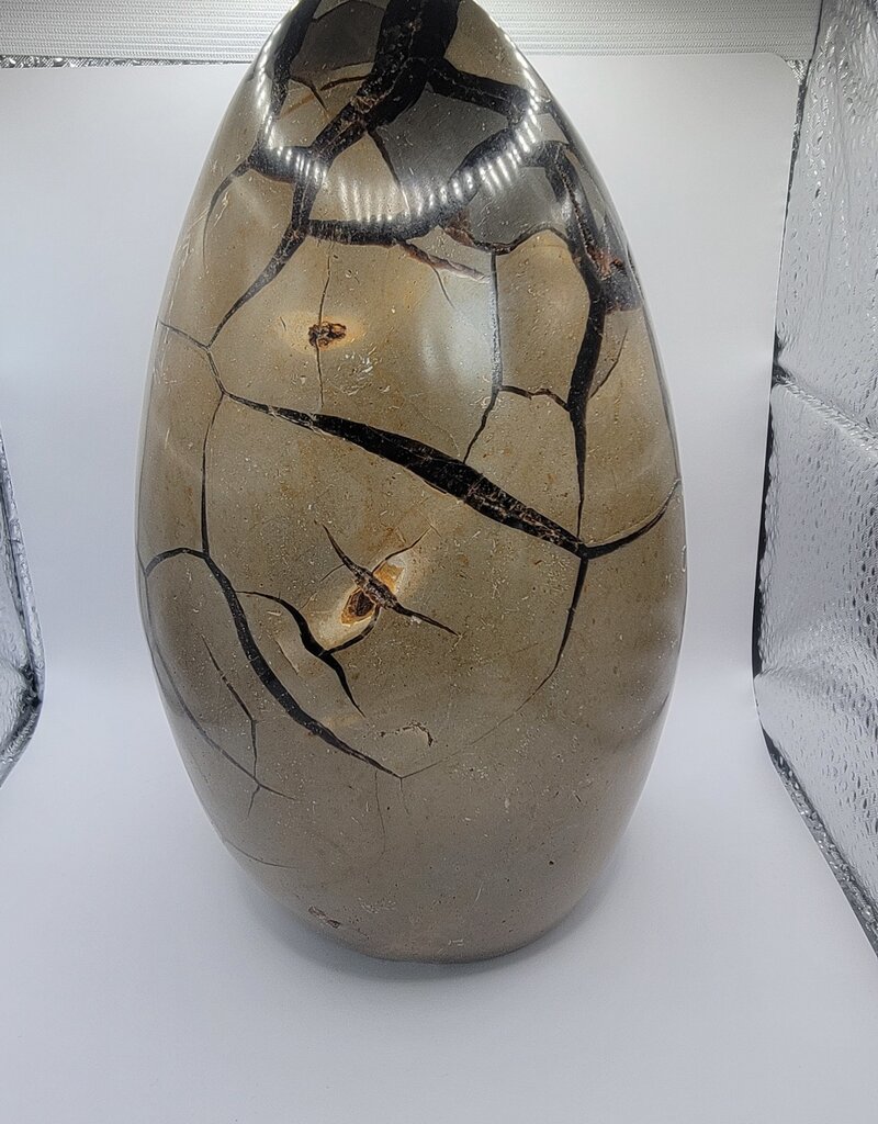 Septarian Druzy Dragon's Egg - Gemstone 8 inch