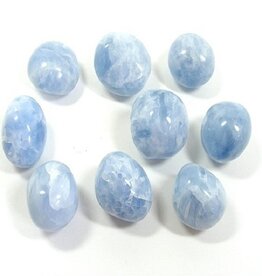 Blue Calcite - Medium Gemstone Tumbled