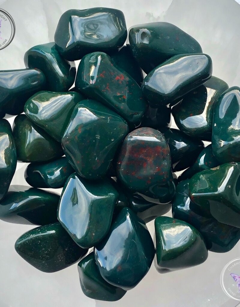 Bloodstone – Medium Gemstone Tumbled