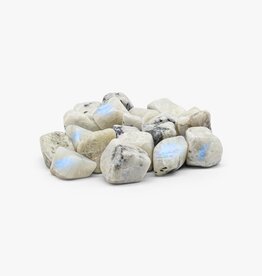Rainbow Moonstone – Extra Large Gemstone Tumbled