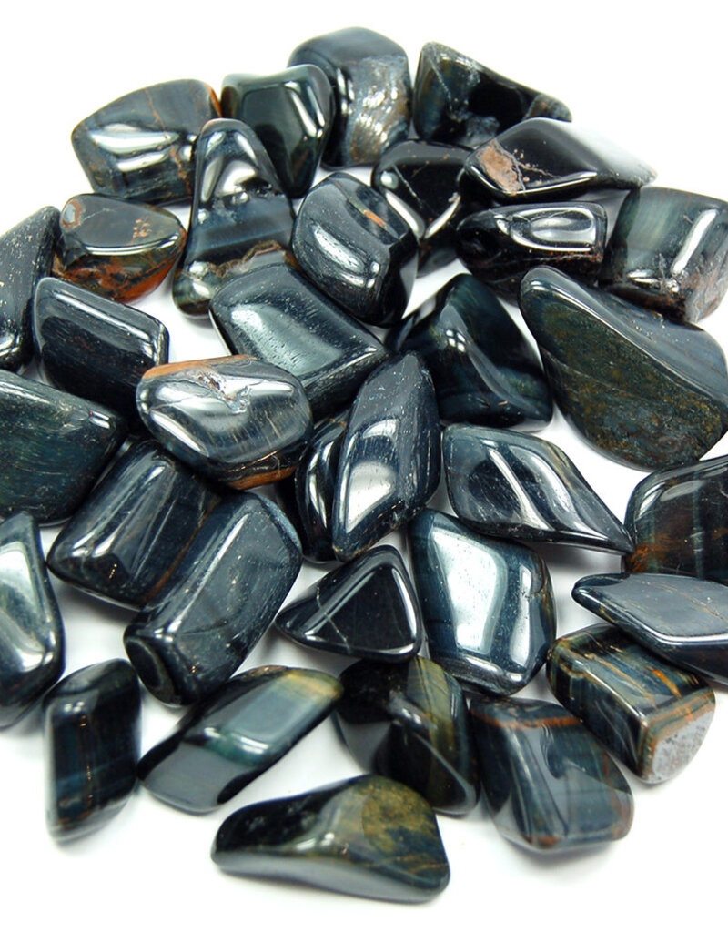 Blue Tiger Eye - Medium Gemstone Tumbled