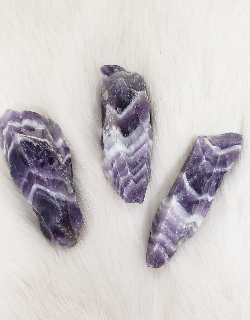 Raw Chevron Amethyst - Gemstone