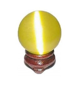 Syn. Cat's Eye Sphere Yellow