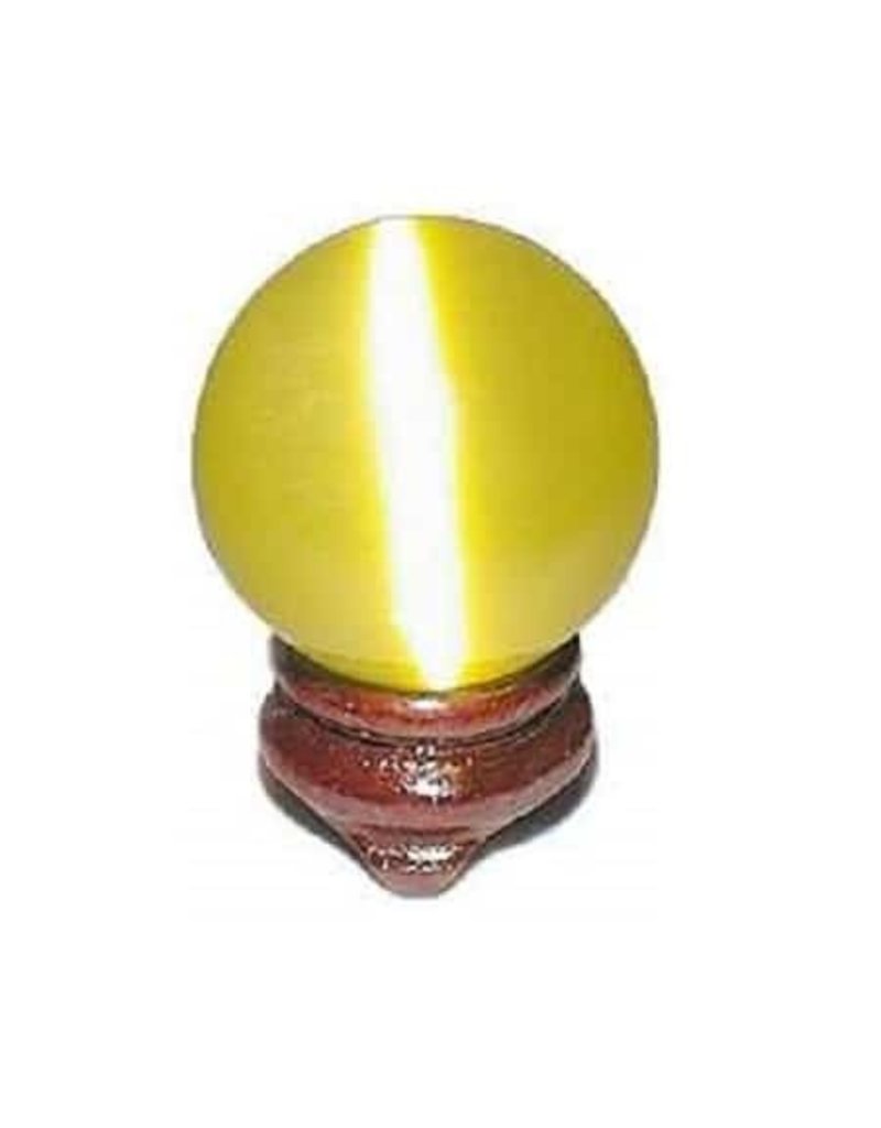 Syn. Cat's Eye Sphere Yellow