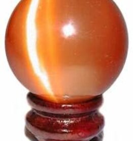 Syn. Cat's Eye Sphere Red