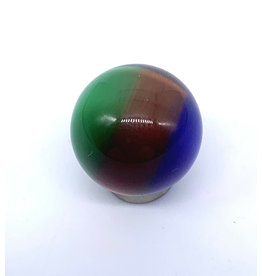 Cat’s Eye Sphere - Gemstone Tri Color CET