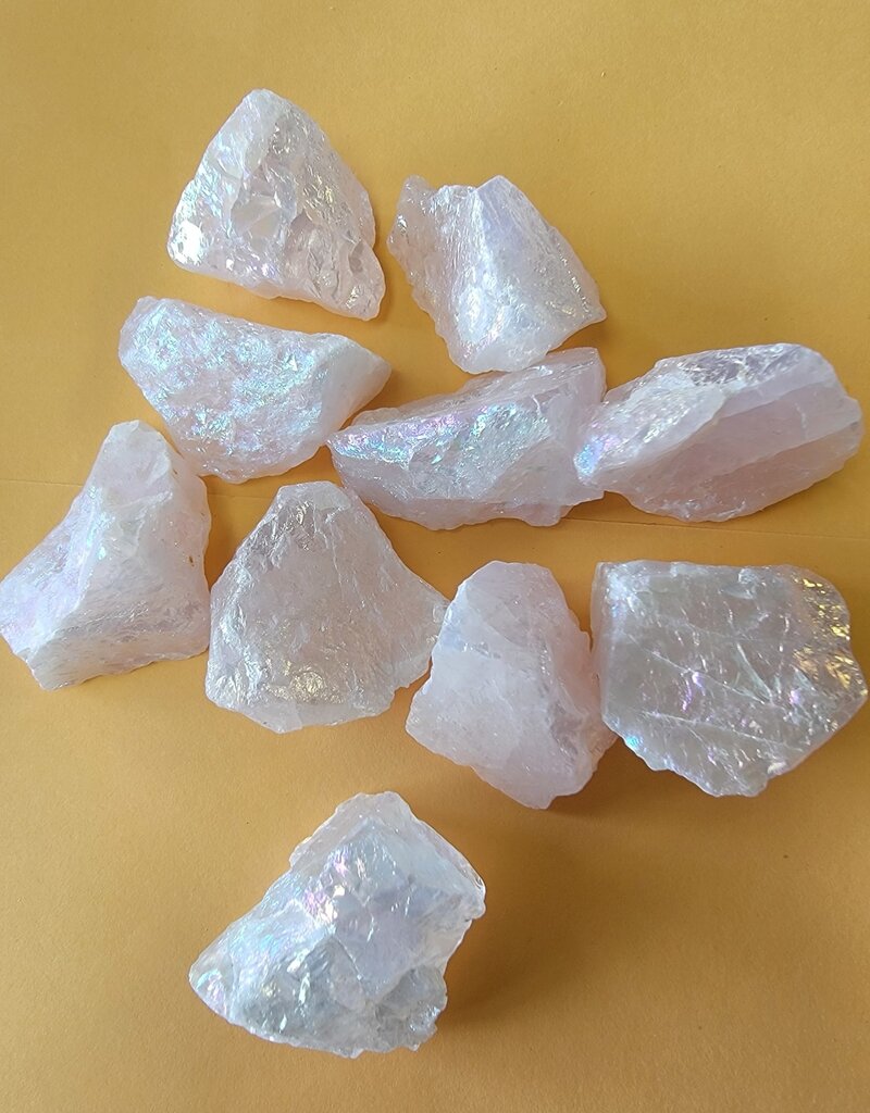 Raw Aura Rose Quartz  - Gemstone