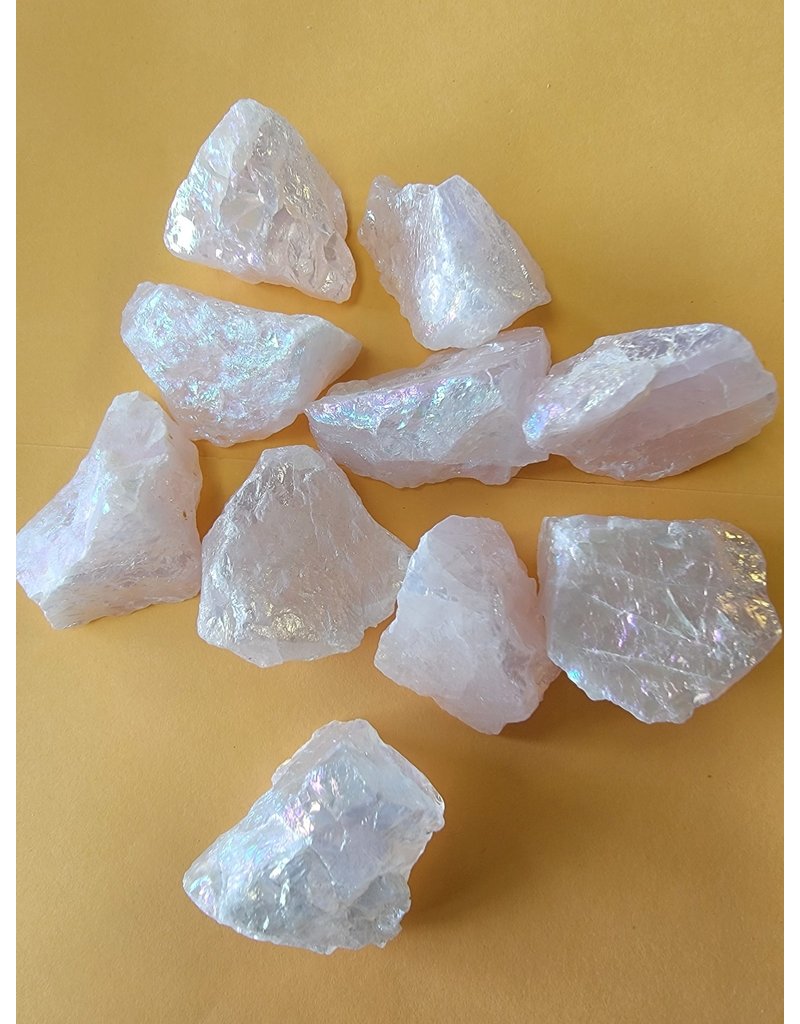 Raw Aura Rose Quartz  - Gemstone