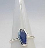 Classic Coffin Ring - Lapis Lazuli