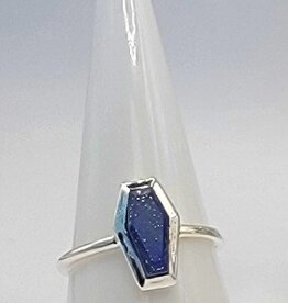 Classic Coffin Ring - Lapis Lazuli