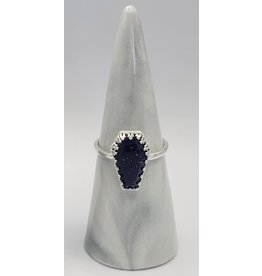 Fancy Coffin Ring - Lapis Lazuli