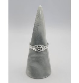 Classic Sterling Silver Celtic Pentacle Ring