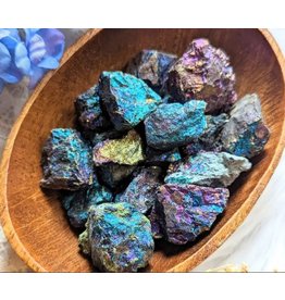 Peacock Ore - Small Raw Chalcopyrite