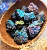 Peacock Ore - Small Raw Chalcopyrite