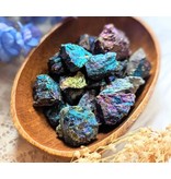 Peacock Ore - Small Raw Chalcopyrite
