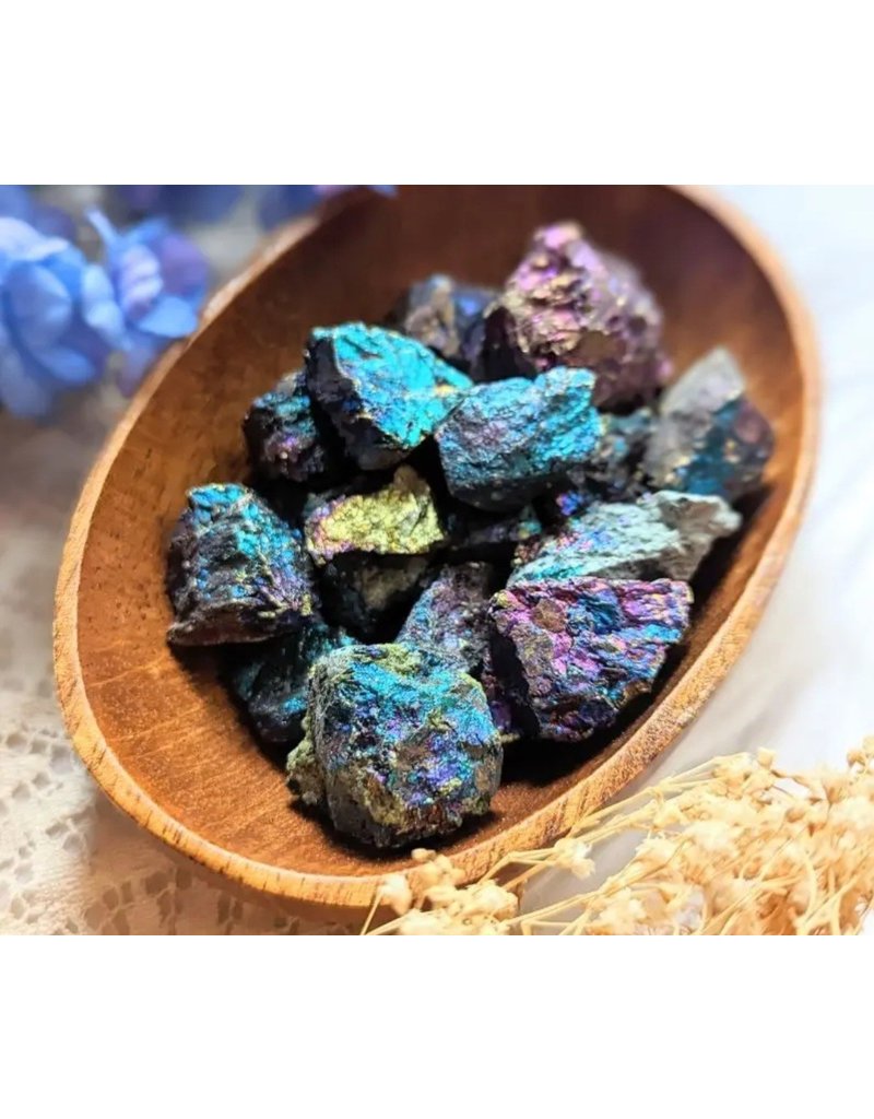 Peacock Ore - Raw Chalcopyrite