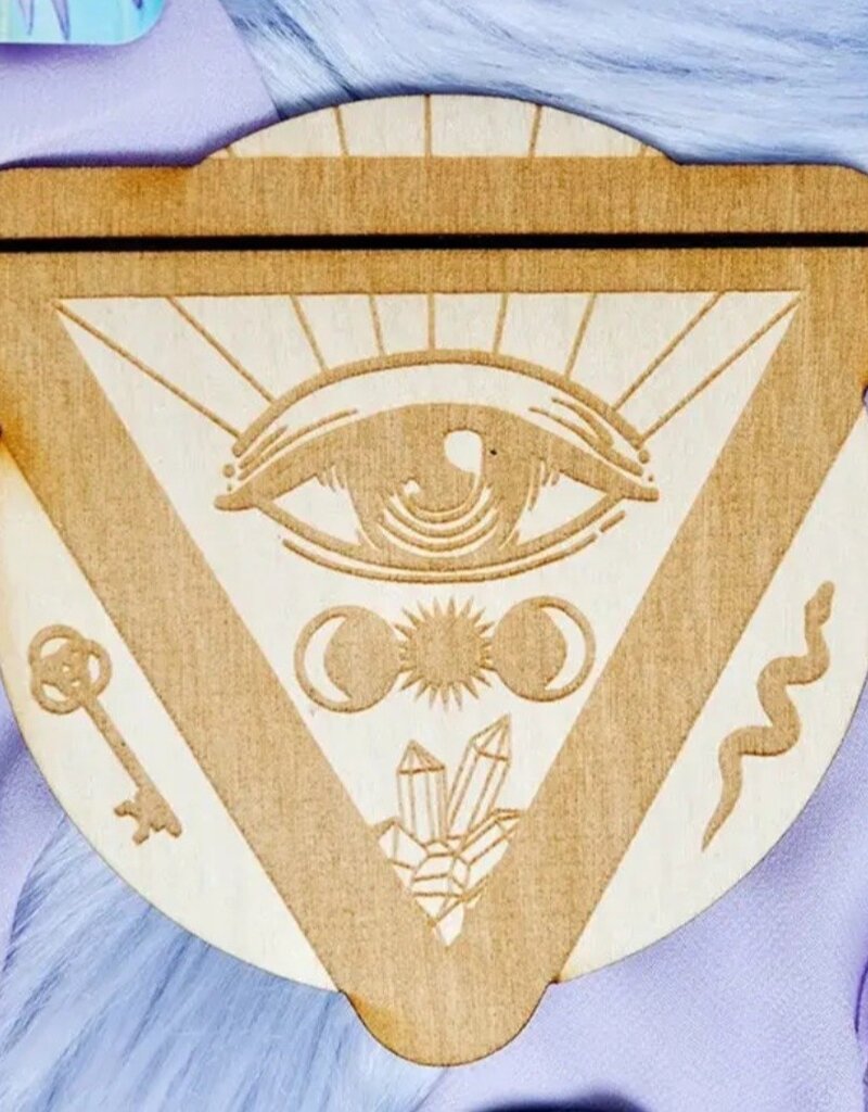 Third Eye Wood Tarot Card Stand
