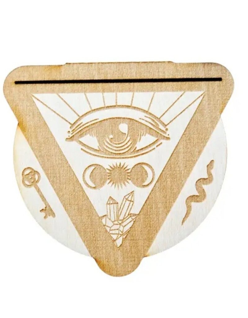 Third Eye Wood Tarot Card Stand