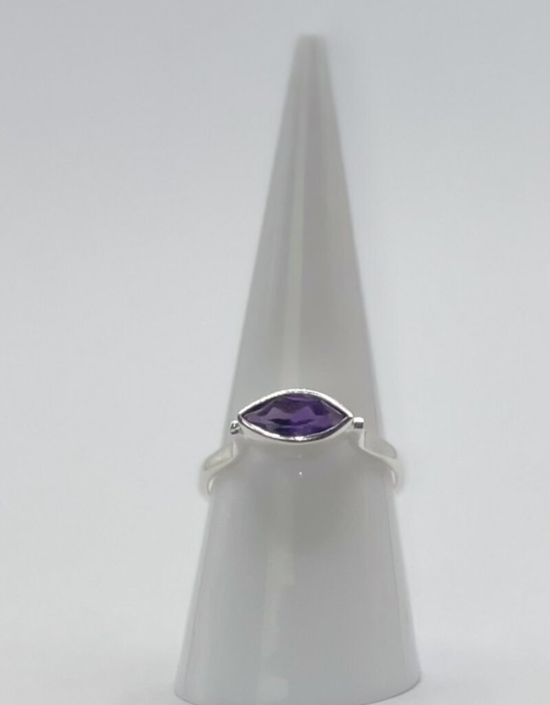 Ring Size 7 - Divine Sight - Amethyst
