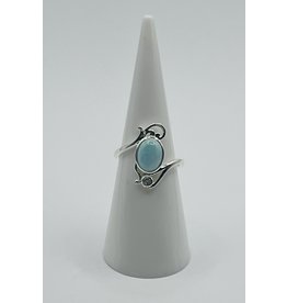 Victorian Vision Ring - Larimar - Size 6